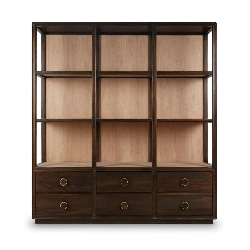 Cohan Open Cabinet w/ 6 Drawers 28501 書櫃 圖3