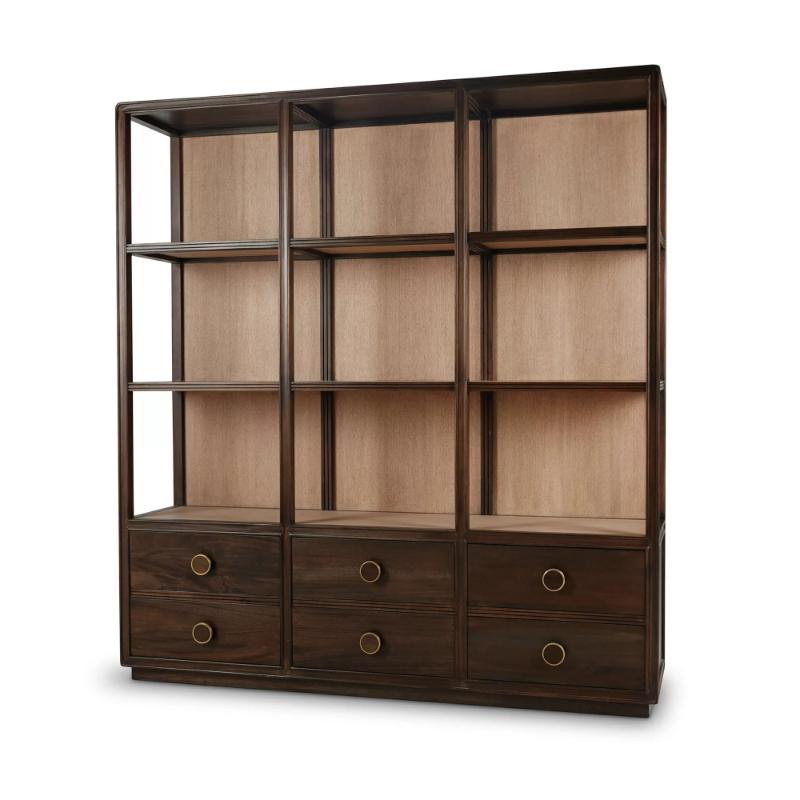 Cohan Open Cabinet w/ 6 Drawers 28501 書櫃