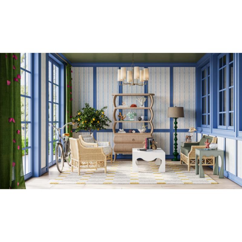 Savannah Open Bookcase w/ Rattan 28789 書櫃 圖2