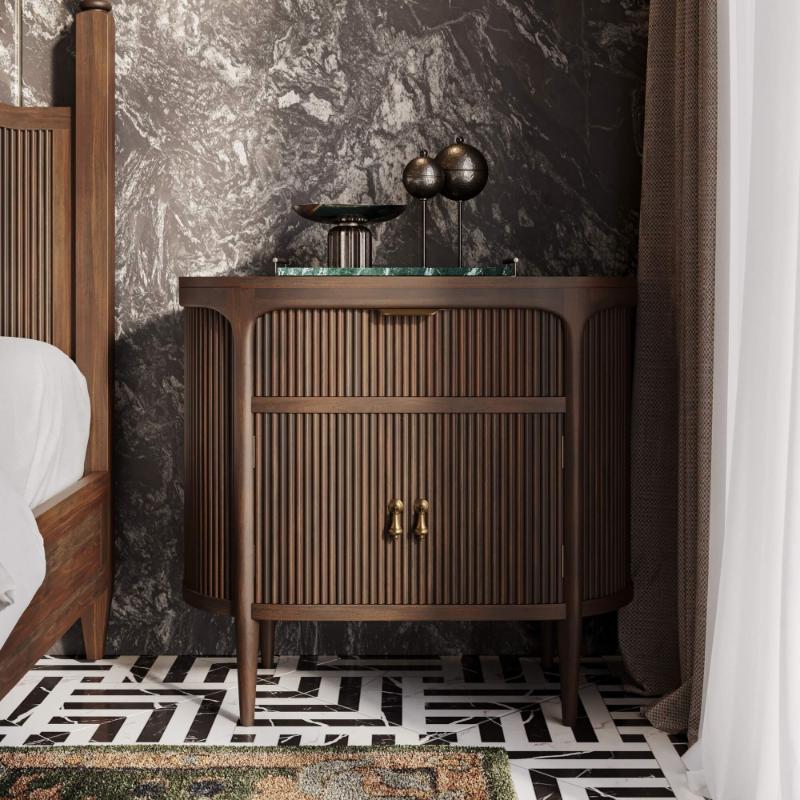 Regent Bedside Table w/ Doors 28840 床頭櫃 圖2