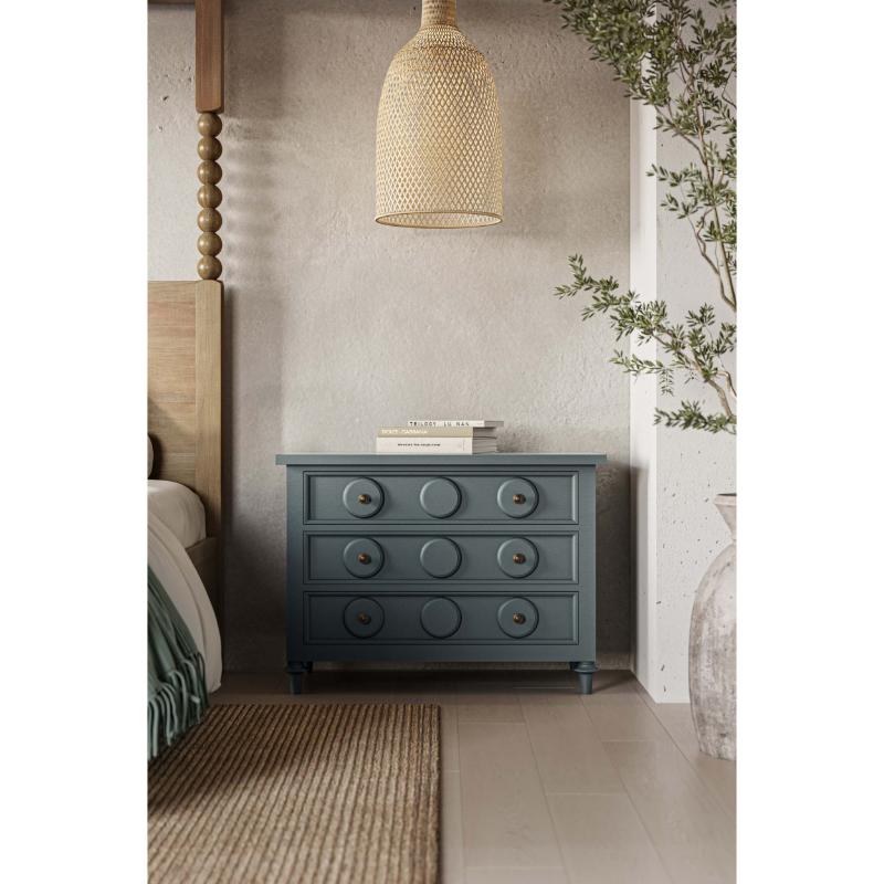 Laguna 3 Drawer Bedside Table 28483 床頭櫃 圖3