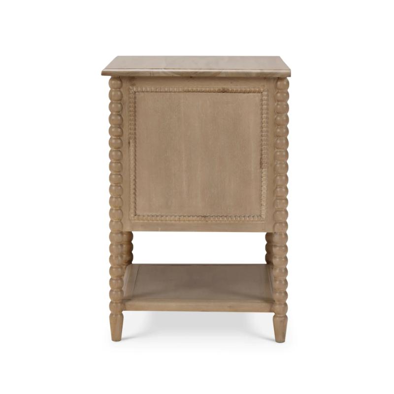Cholet 2 Drawer Bedside Table w/ Shelf 28423 床頭櫃 圖6