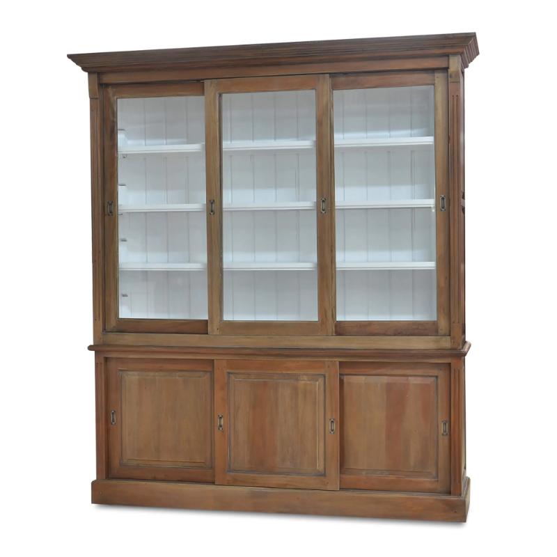 Hudson 88 Bookcase w/ 3 Sliding Doors 25975 展示櫃