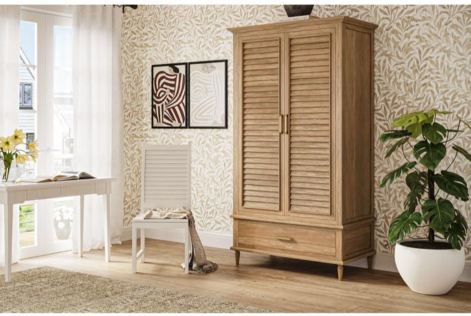 Sawyer Wardrobe w/ Shutter Door 27630 衣櫃